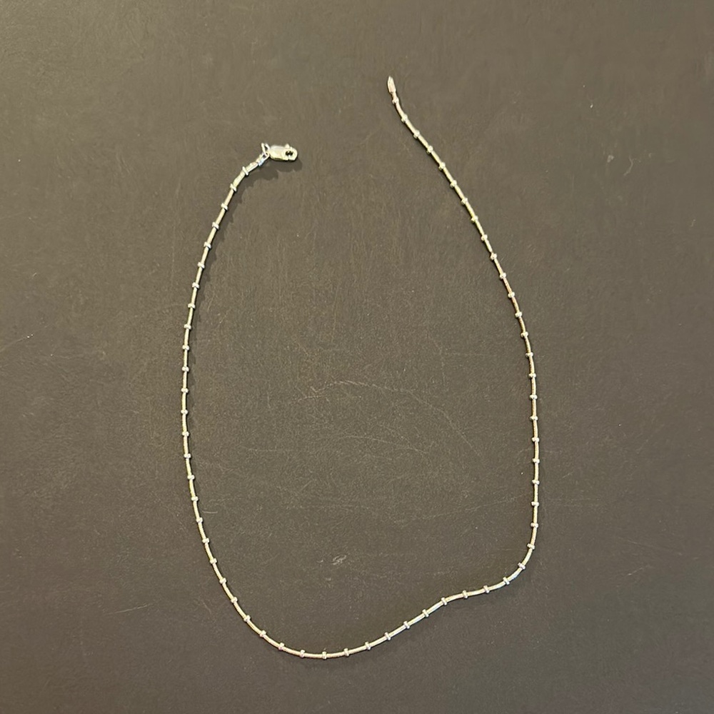 18” Silver Rope Chain - Picture 2 of 2